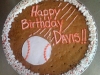 Baseball Cookie Cake
